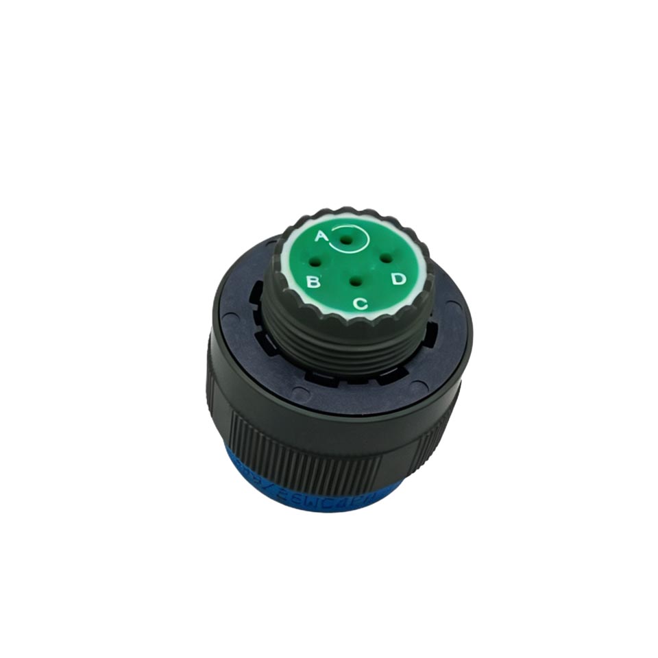 D38999/26WC04PA Circular Connector｜4‑Position Plug