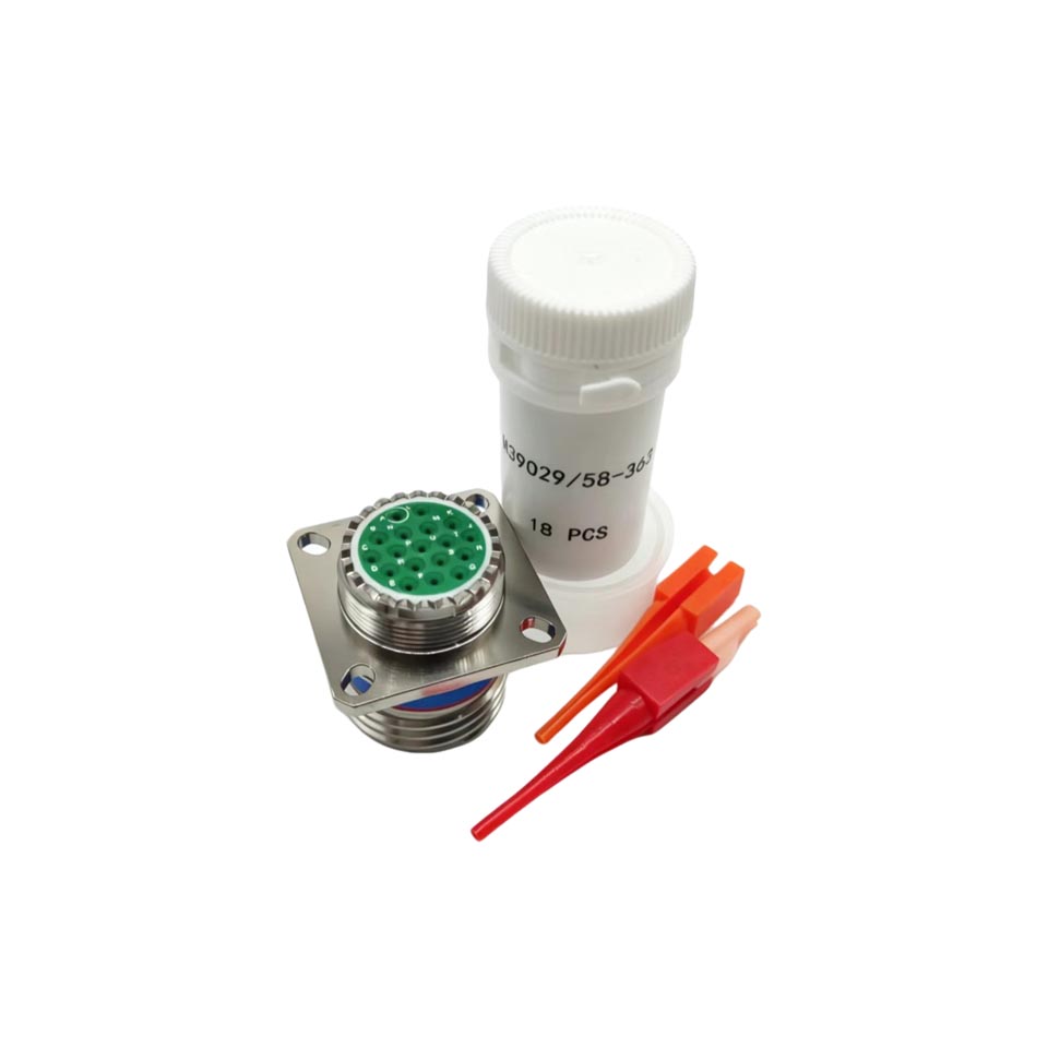 D38999/20FD15PA Square Flange Receptacle — Practic