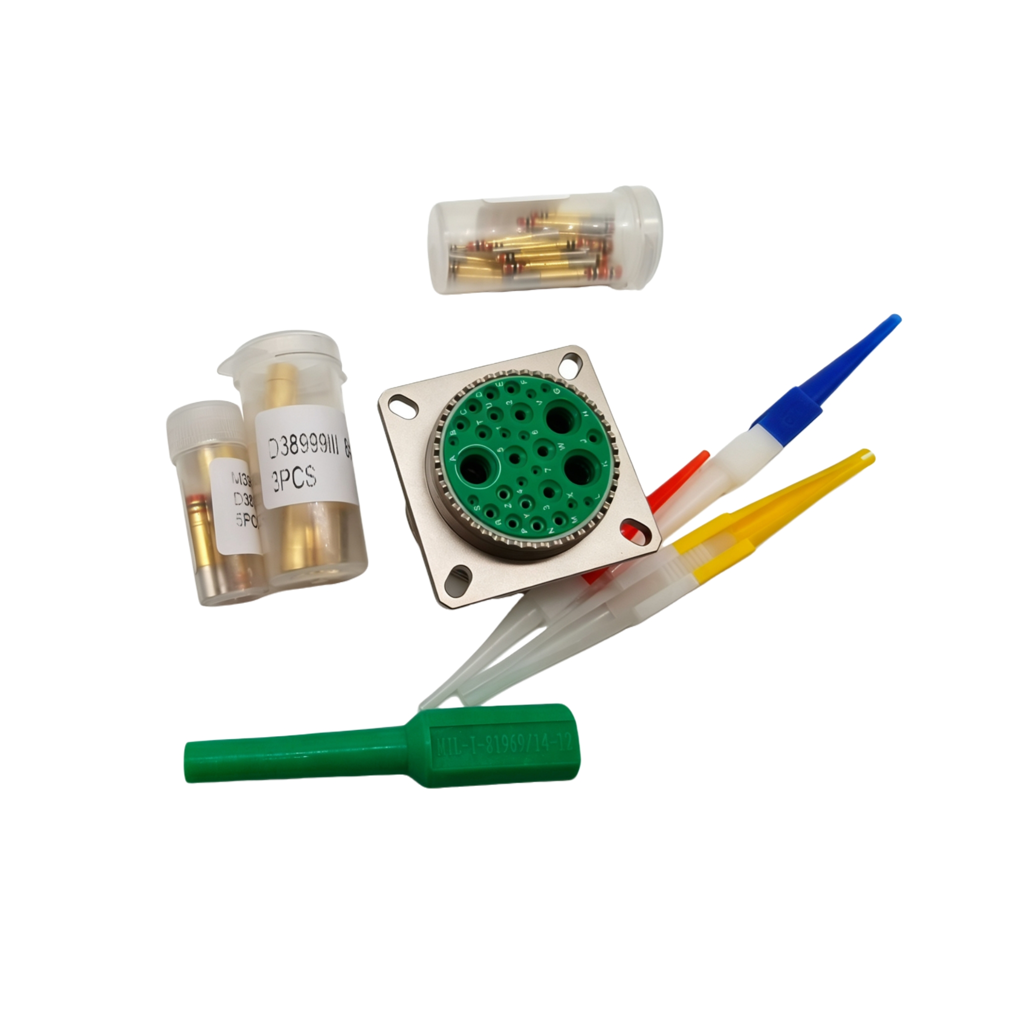 D38999/20FJ20SA MIL-DTL-38999 Wall Mount Circular 