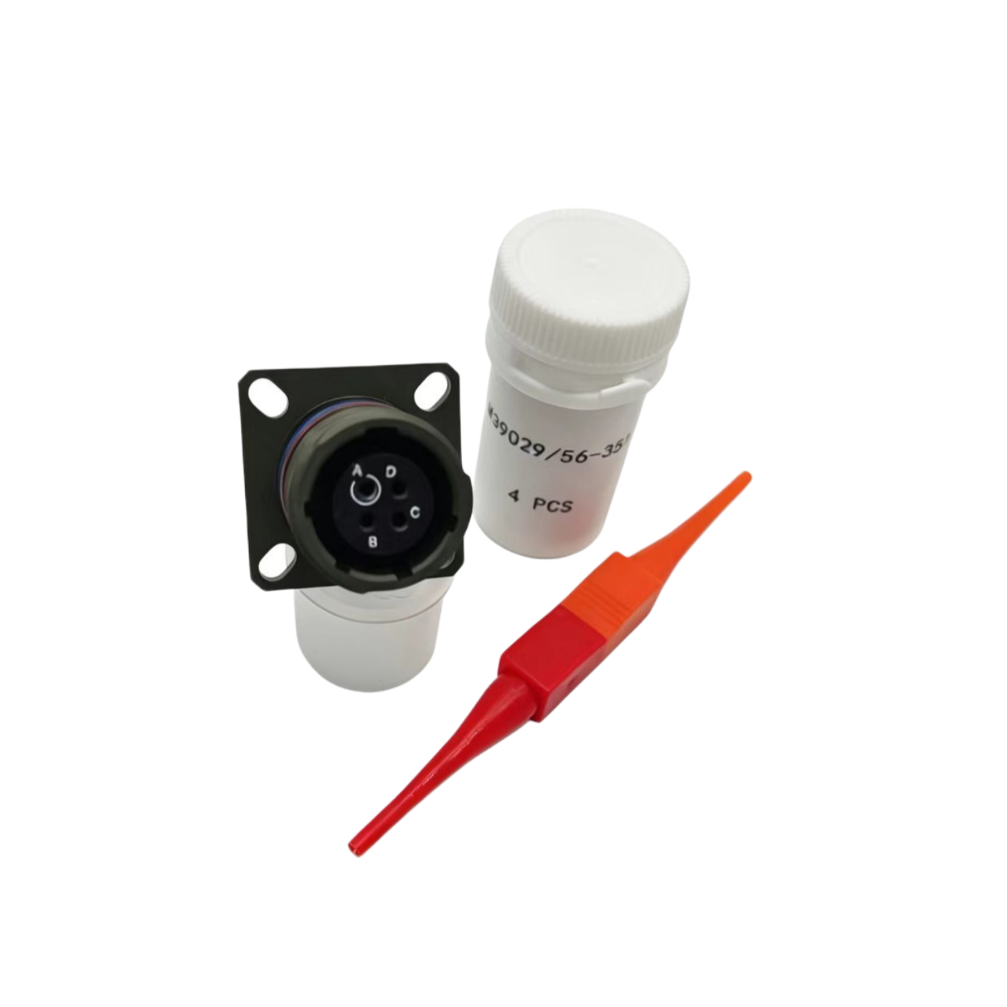 D38999/20WB04SB Wall Mount Circular Receptacle